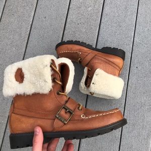 Polo Ralph Lauren shearling Winter boots/shoes❄️❄️